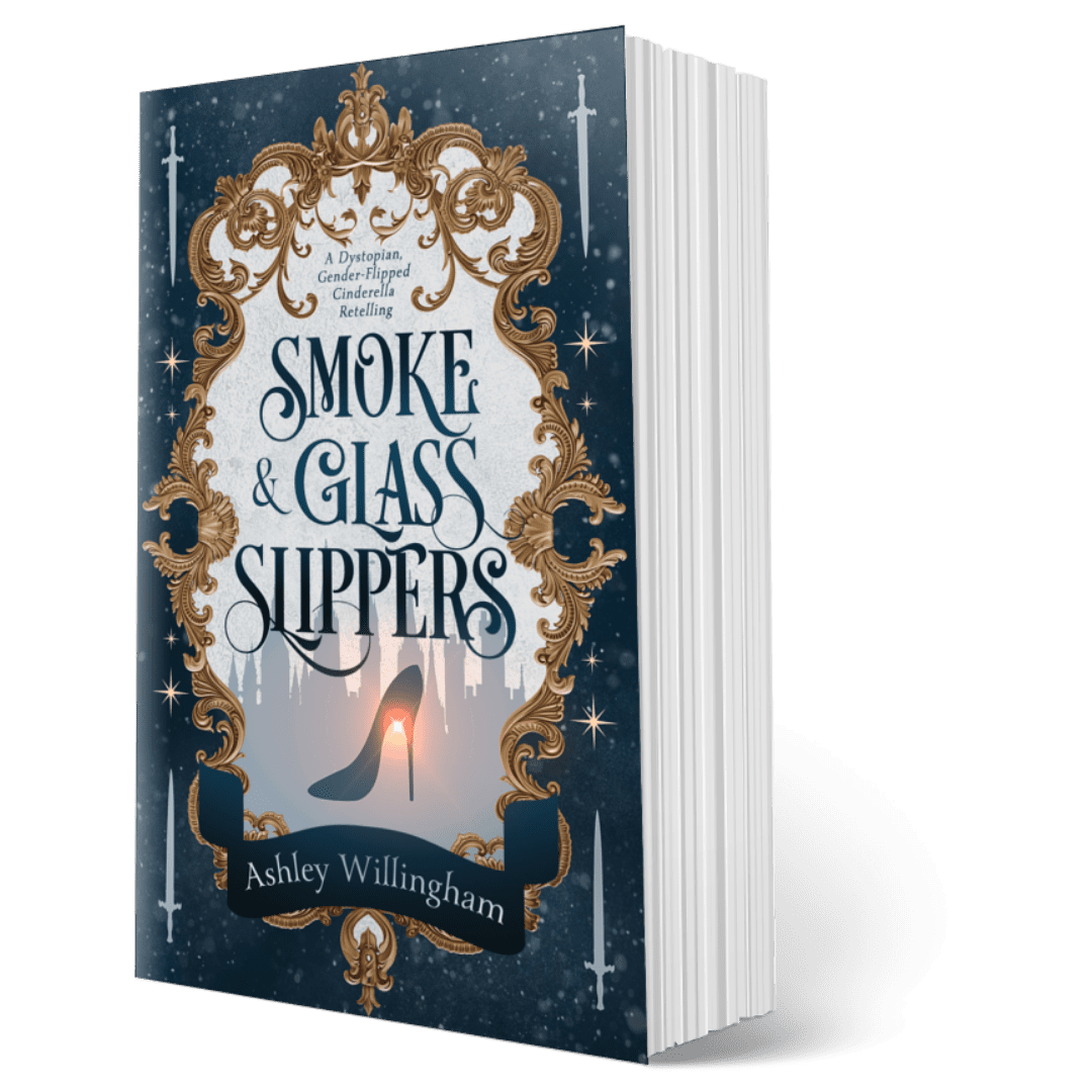 Smoke & Glass Slippers by Ashley Willingham